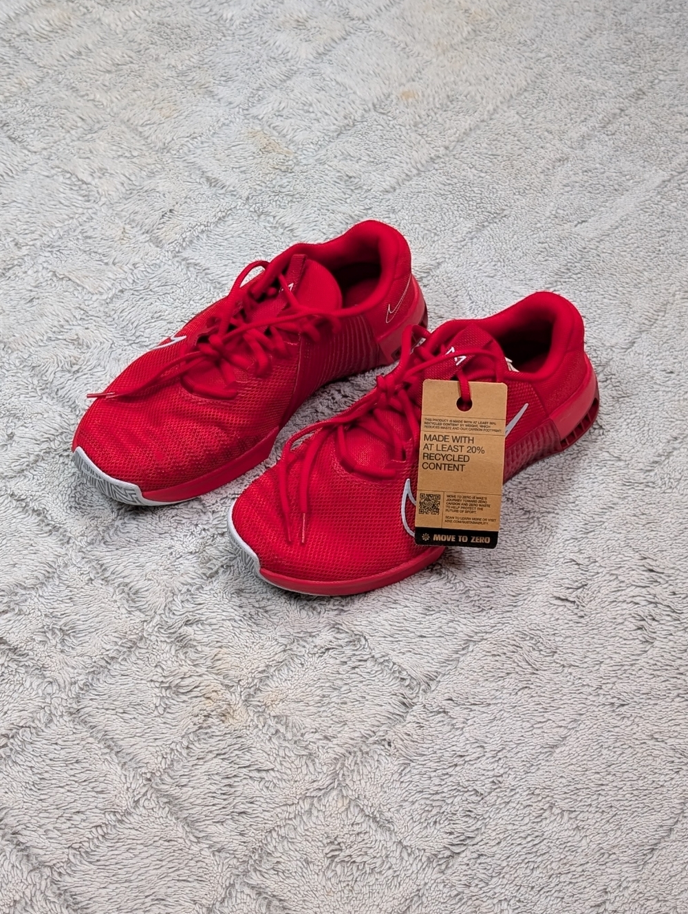 Nike Metcon 9 University Red Workout Training Shoes Mens Size 9 DZ2617-600 NEW - Picture 3 of 7